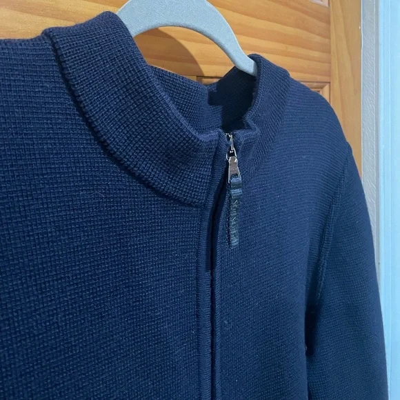Prada Wool Zip Cardigan